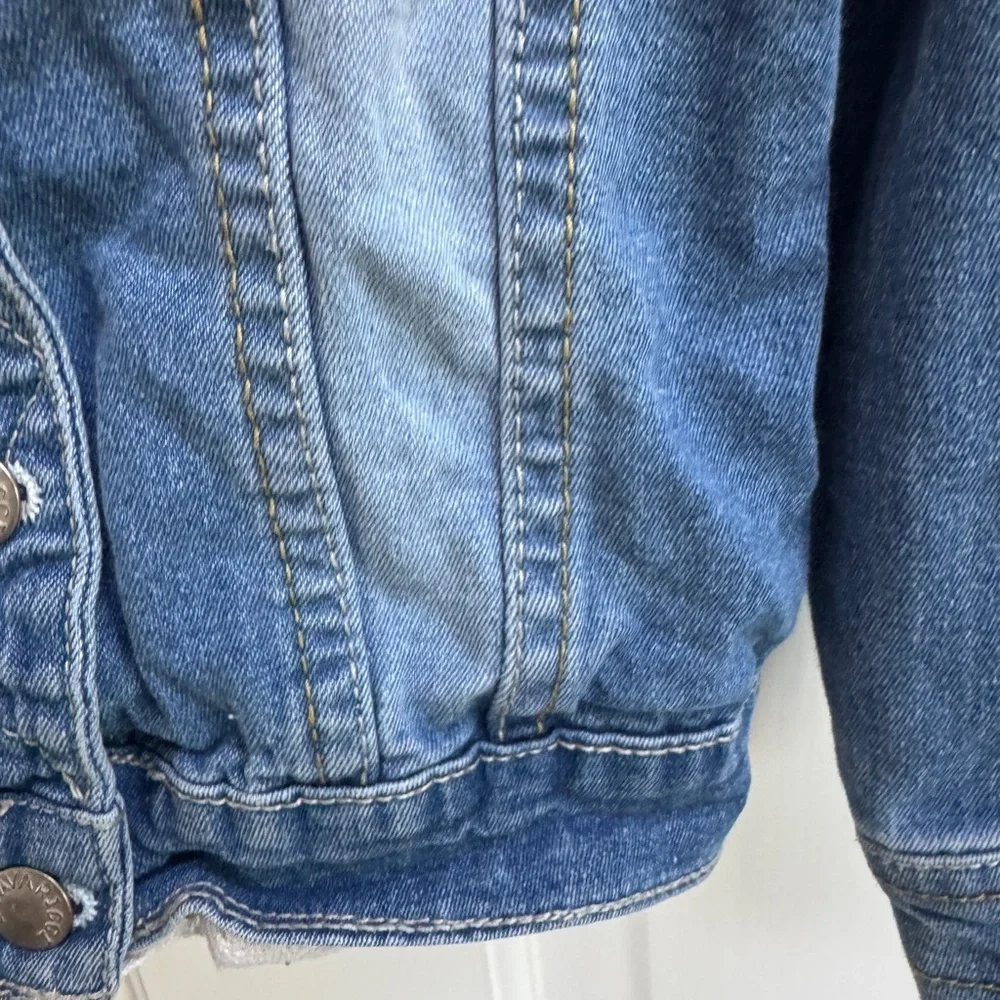 Z. Cavaricci 3T Girls Blue Denim Jean Jacket Classic Denim Style